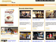 Tablet Screenshot of coquitorecipe.com